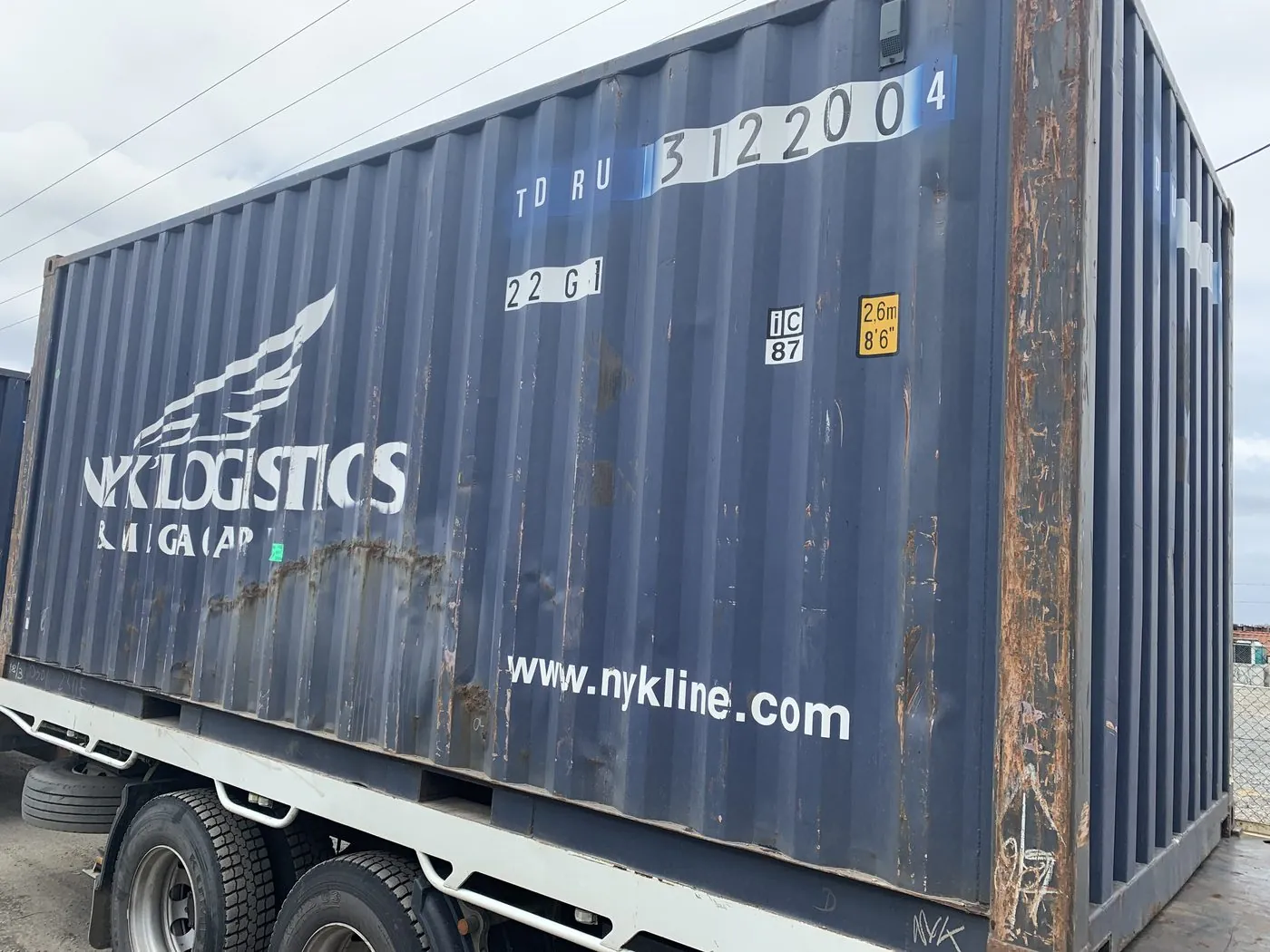 Buying a container in another state, without seeing it first
